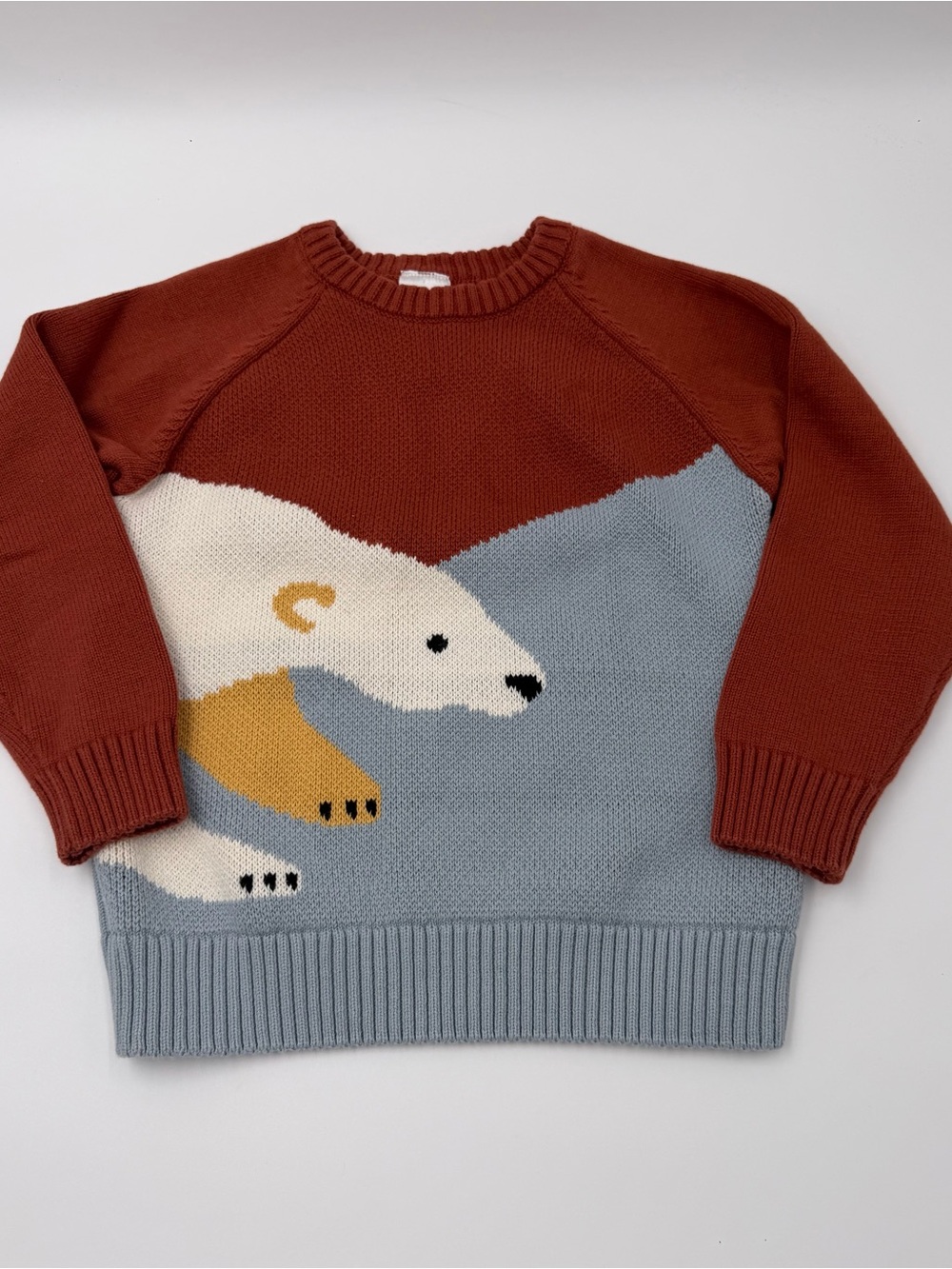 Hanna Andersson polar bear sweater 110/5